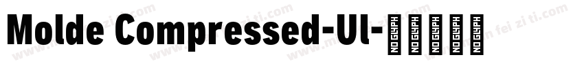 Molde Compressed-Ul字体转换